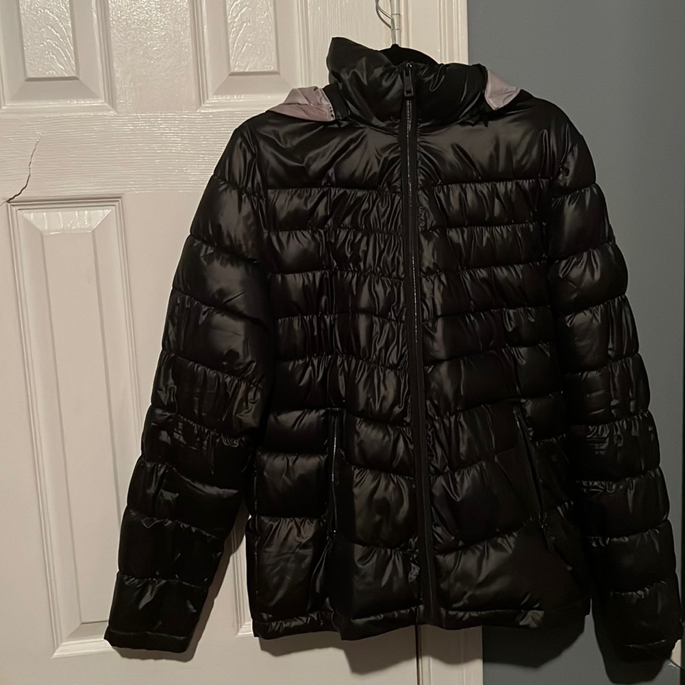 Black Kenneth Cole puffer